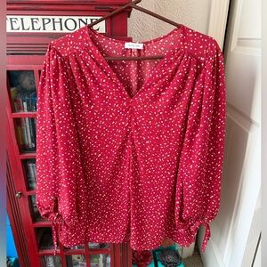 Olivia Grey Blouse Size 2X